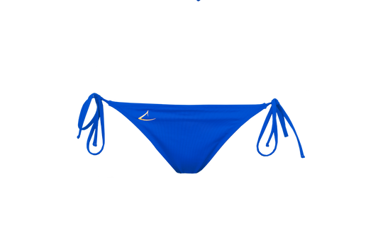 Blauw verstelbaar ecologisch bikini broekje Aurora