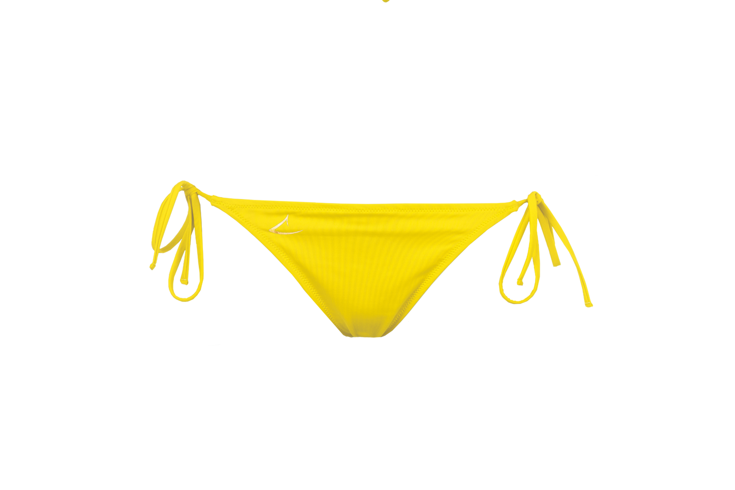 Yellow adjustable and eco-friendly bikini bottom Aurora