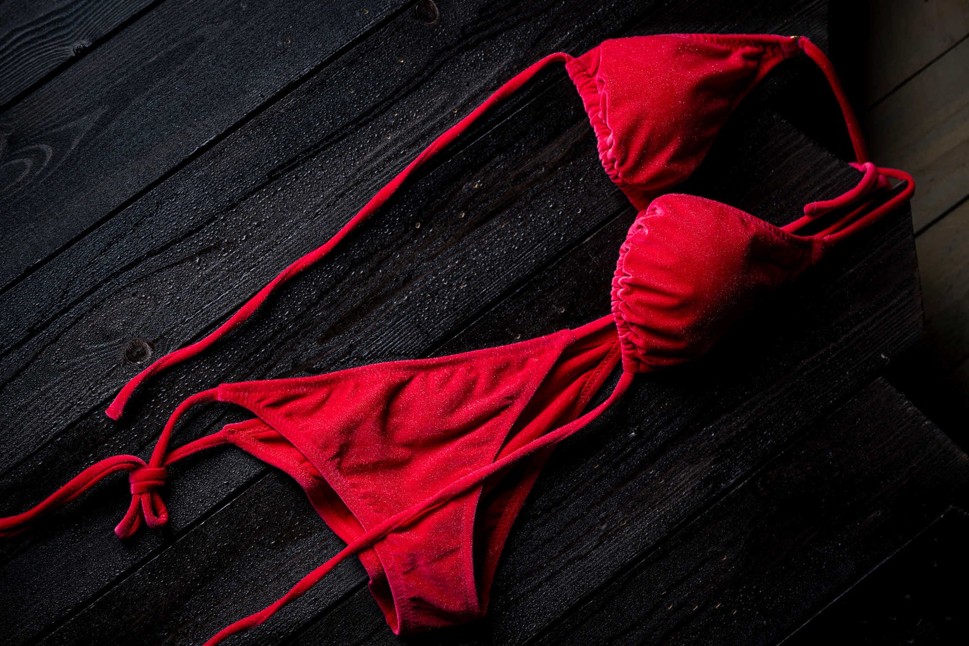 Aurora Bikini Set Red Velvet - Order Online – Scorpio swimwear