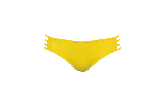 Yellow eco-friendly luxury bikini bottom Vittoria