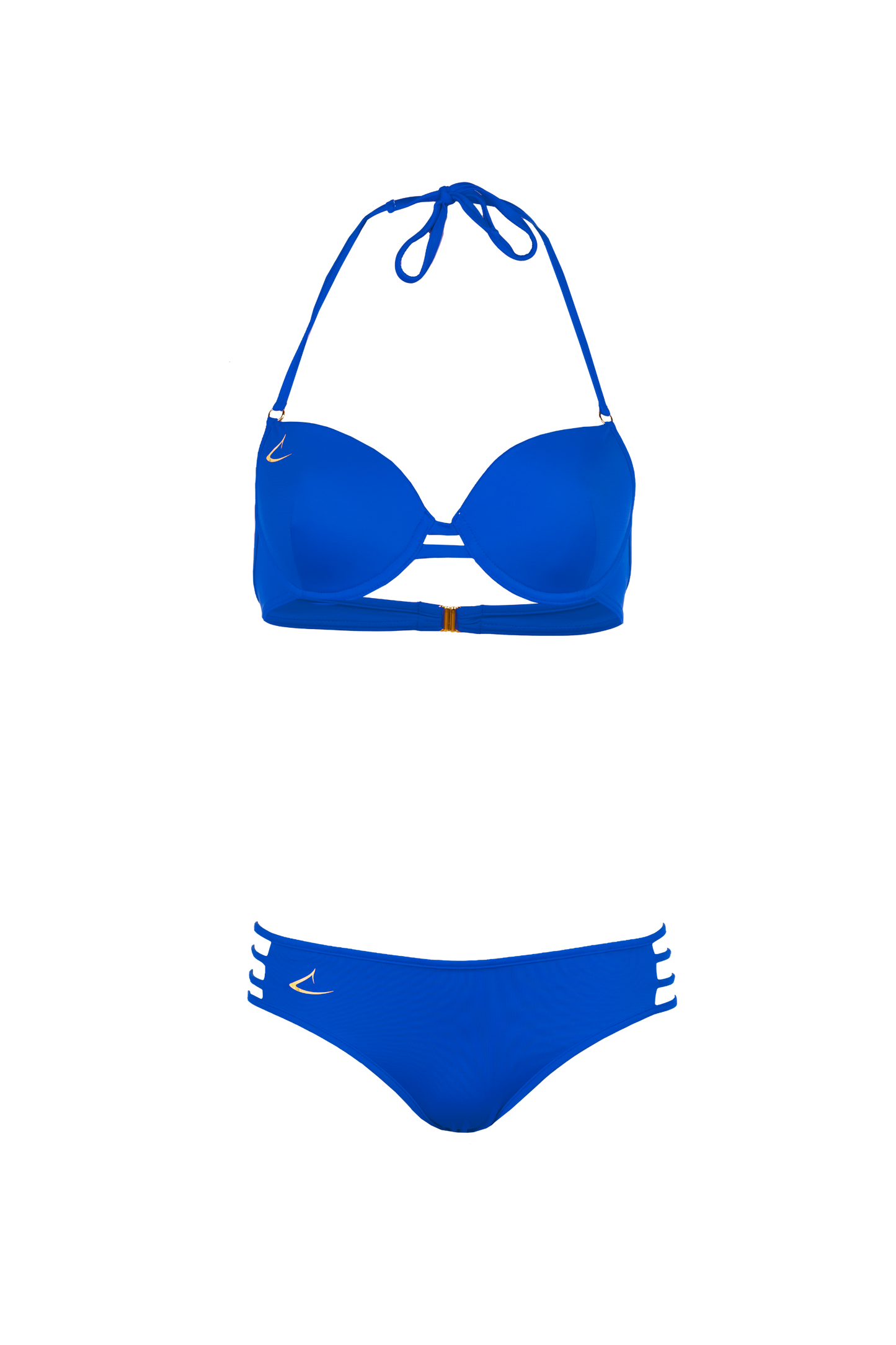 Ensemble bikini luxe écologique bleu Vittoria